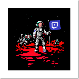 Twitch Science Week Posters and Art